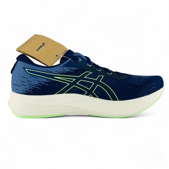 ASICS Evoride Speed 2 Navy Blue Green Men's Running Shoes Sneakers 1011B789-400 - Picture 3 of 14